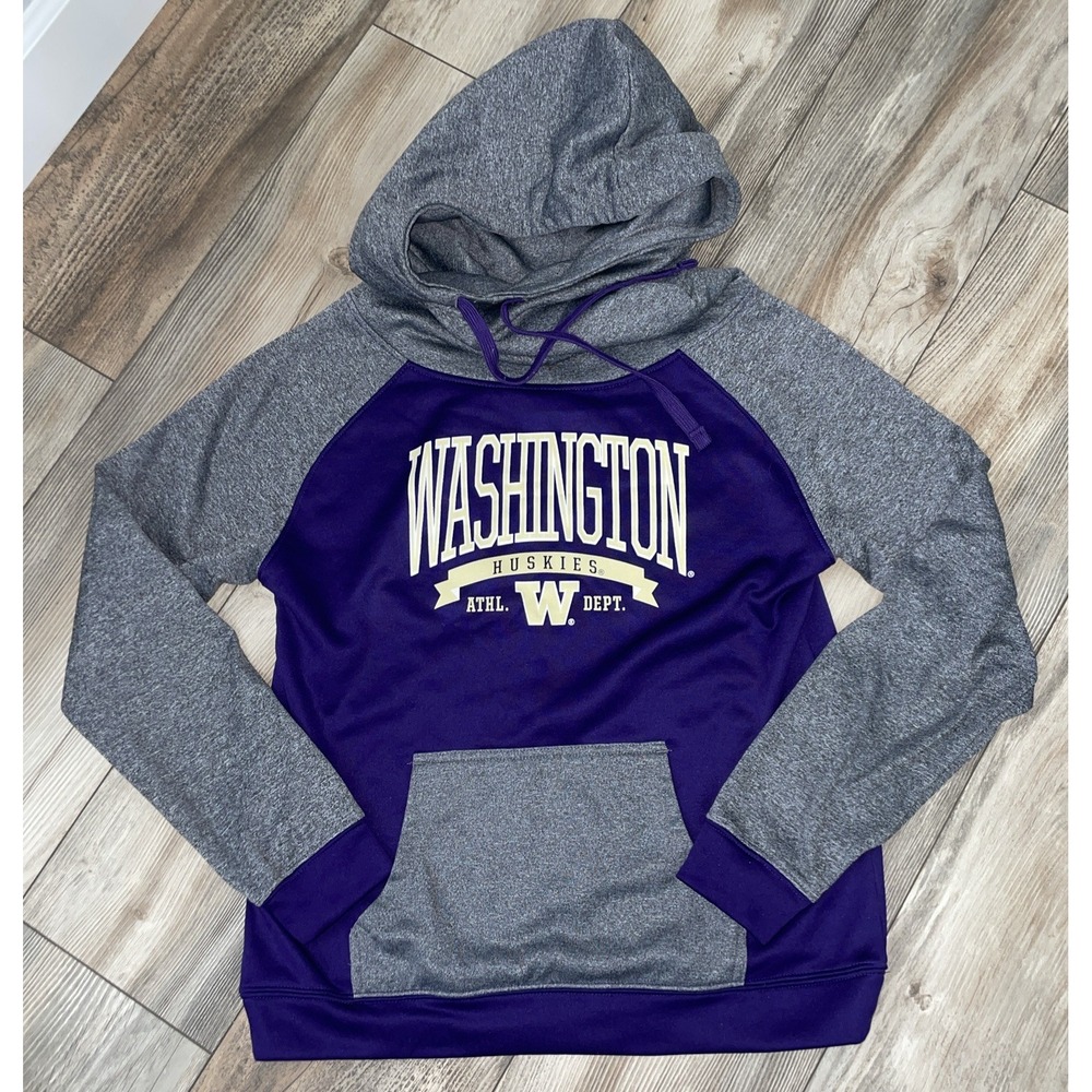 GUC WOMENS SIZE M CHAMPION‎ WASHINGTON HUSKIES HOODIE  941